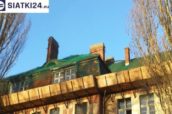 Siatki Lubawa - Siatki zabezpieczające stare dachówki na dachach dla terenów Lubawy