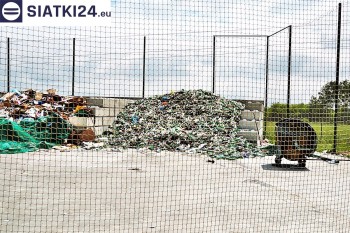 Siatki Lubawa - Siatka zabezpieczająca wysypisko śmieci dla terenów Lubawy