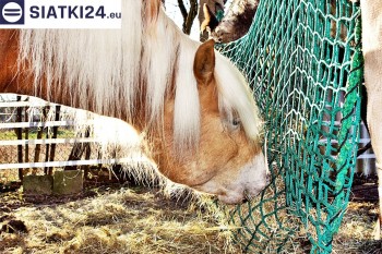 Siatki Lubawa - Worek na siano dla koni - siatka oczko 4,5cm gr.3mm dla terenów Lubawy